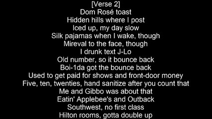 Drake - Free Smoke (Lyrics) // More Life (2017)