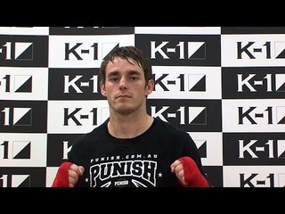 マイケル・“トマホーク”・トンプソン K-1 公開練習／K-1 Michael"Tomahawk"Thompson Public Workout