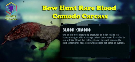 Far Cry 3 Gameplay Part 96 - Path Of The Hunter 6 - Bow Hunt Rare Blood Comodo Carcass