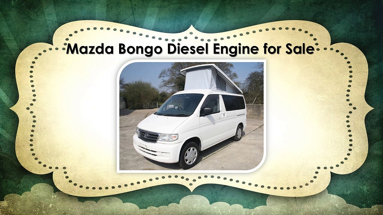 Mazda Bongo Diesel Engine for Sale