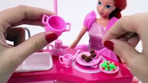 Princess Ariel The Little Mermaid Barbie Doll Bathtime Barbie Doll House Toy Videos