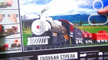 TOY TRAIN VIDEOS FOR CHILDREN Blue Arrow Educational Musical Locomotive Railway PlaySet To
