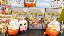 Surprise Eggs Play Doh Blind Boxes Vinylmations Kidrobot TokiDoki DCTC Toys Playdough Vide