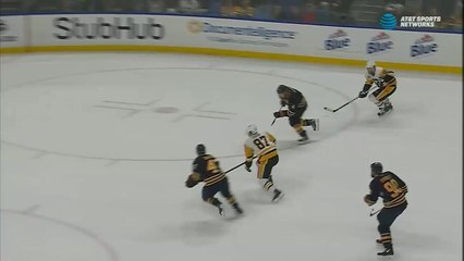 Sidney Crosby - One Handed Backhand Goal - 3/22/17