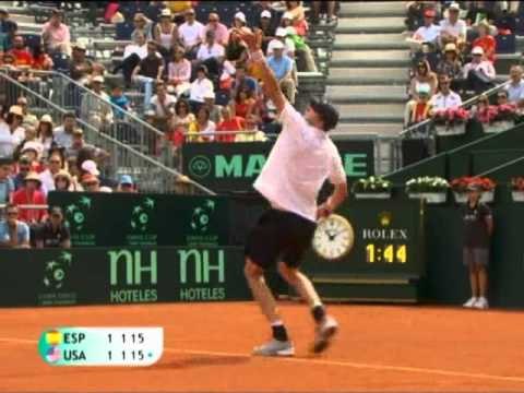 Davis Cup Highlights: David Ferrer v John Isner