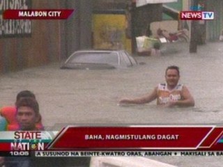 SONA: Baha sa Malabon, nagmistulang dagat