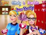 Cindy and Barbie Teen Rivalry - Disney Princess Cinderella and Barbie Game for Kids