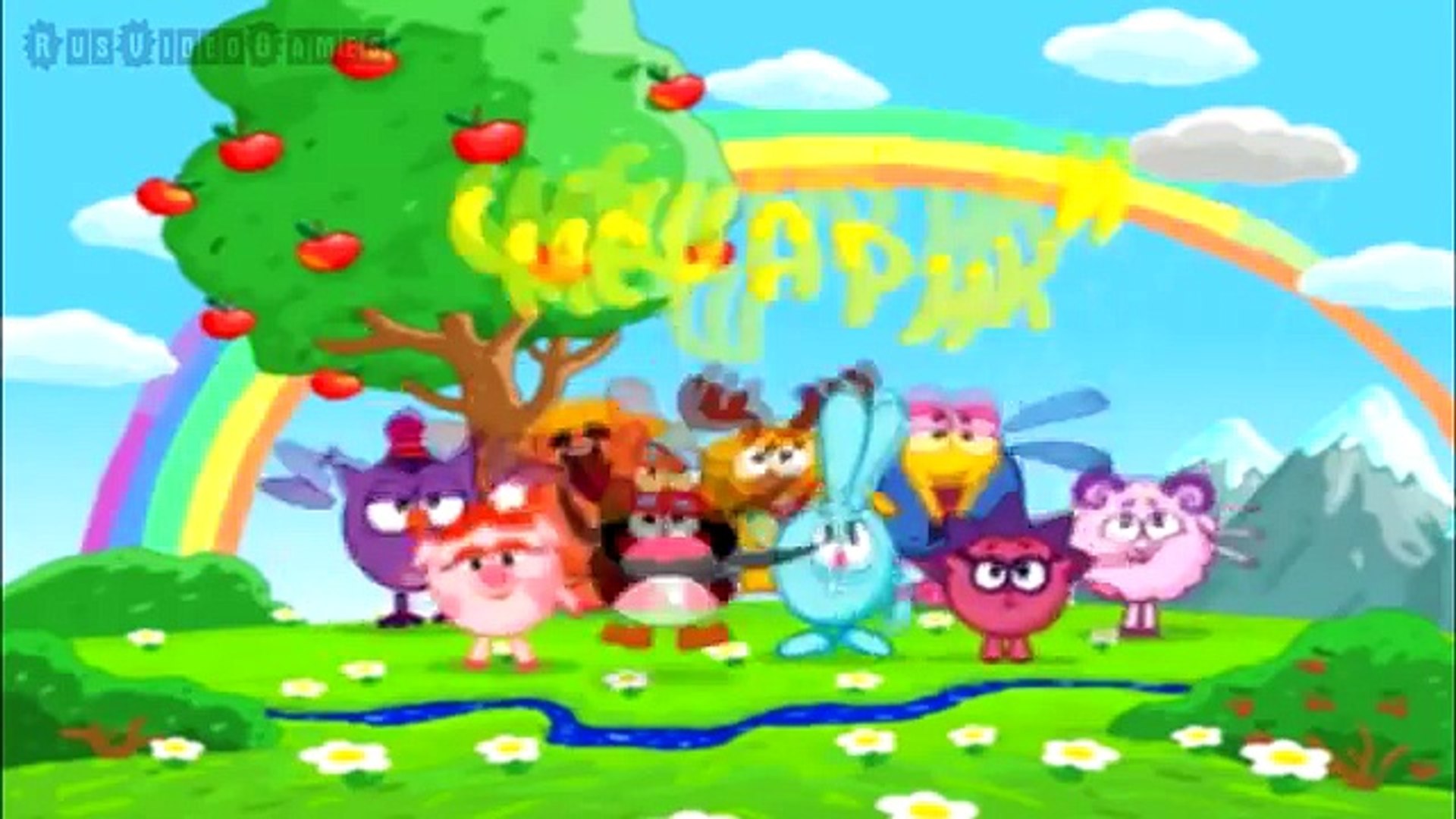 Смешарики. Синхронное плавание | Развивающие игры
