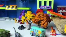 HOTWHEELS COLOR CHANGERS FAST LANE CARS AND DISNEY CARS IN JURASSIC WORLD DINOSAURS INDOMI