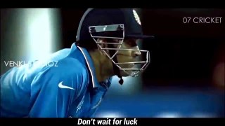 MS Dhoni ! we're missing you...See you Soon! Dedicated to MSD