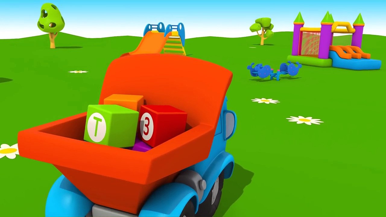 Грузовичок Лёва учит буквы. Учимся читать. Горка. Мультфильмы для детей.