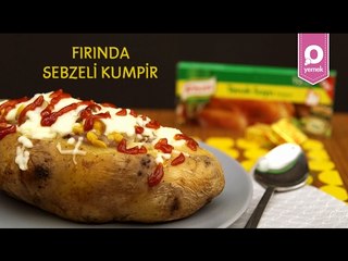 Fırında Sebzeli Kumpir Tarifi