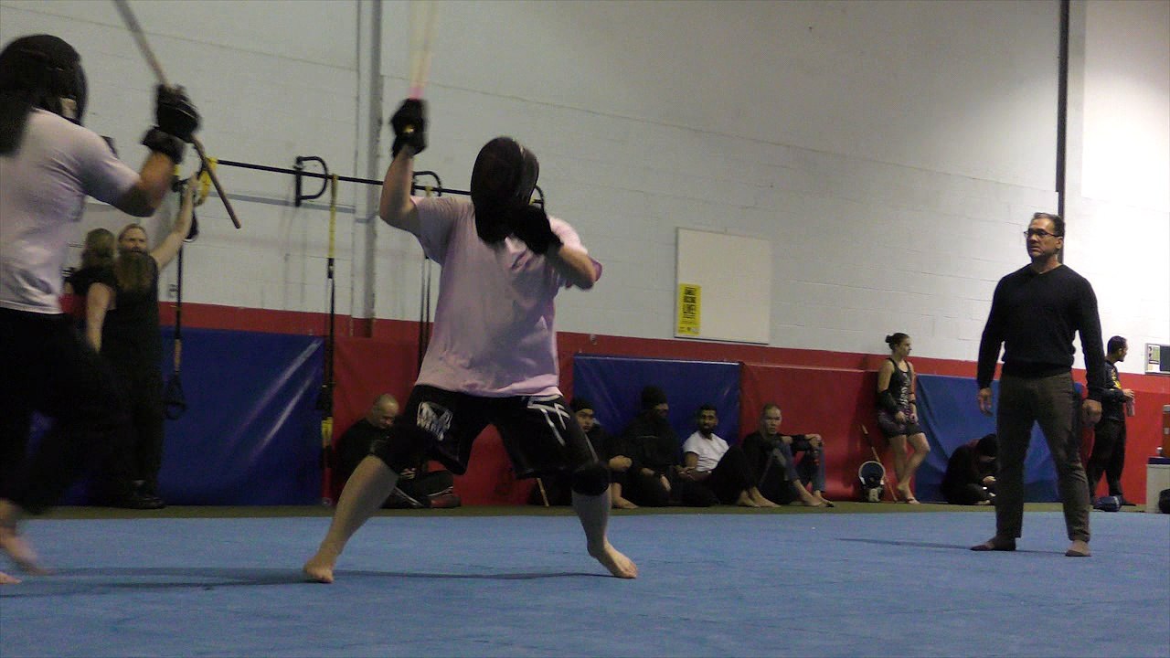 Jeremy vs Brian - Irish Stick vs Sigle Stick - Beat the Crap Out of Cancer VII - November 12 - 2016