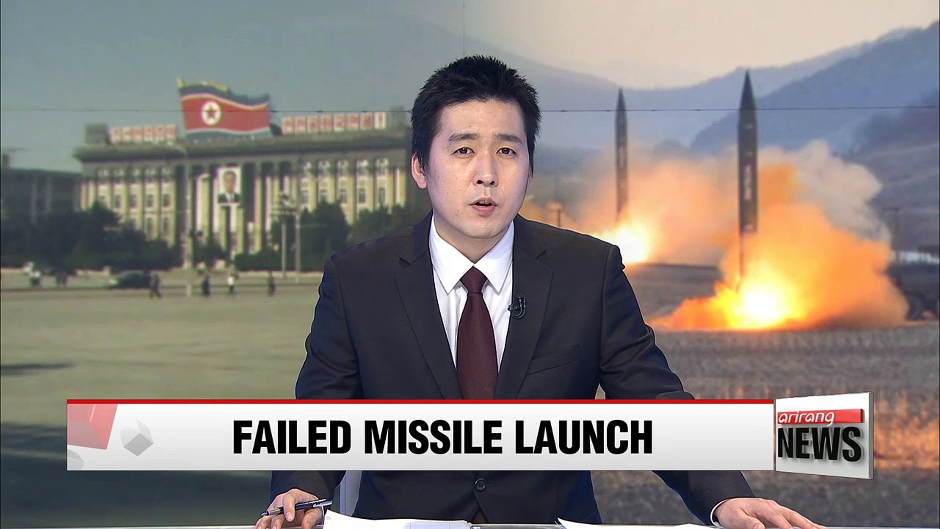 ⁣N. Korea's latest missile test fails: S. Korean defense ministry