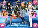 Disney Princesses Elsa Anna Rapunzel and Snow White Winter Fun Dress Up Game
