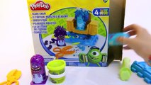 Play Doh Monsters University Scare Chair Barber Shop Disney Play-Doh toy review unboxingsu