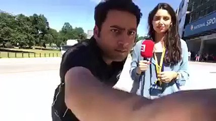 Watch What Happend With Zainab Abbas During Live Reporting - Video