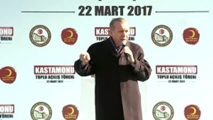 Erdoğan: "Biz Yol Açarız, Onlar Yol Tıkar"