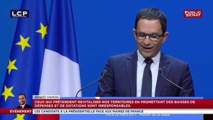 Benoit Hamon souhaite une « obligation de consulter les élus locaux pour tout avant-projet de loi qui les concernerait »