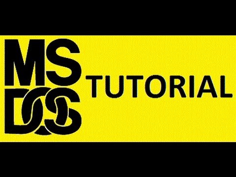 DOS BASIC COMMANDS TUTORIAL 2 | DISK OPERATING SYSTEM