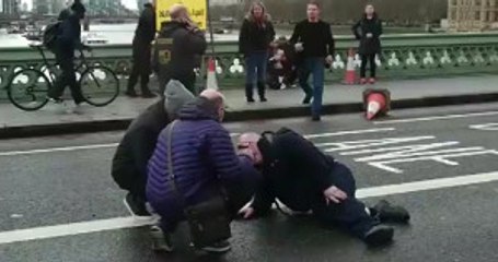İngiltere Parlemento Binası Önündeki Terör Saldırısından İlk Görüntüler