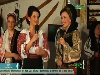 Ionela Bran - Sus la gura strungilor (DOR CALATOR - ETNO TV - 05.04.2014)