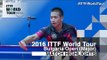 2016 Bulgaria Open Highlights: Liao Cheng-Ting vs Sun Chia-Hung (U21-1/2)