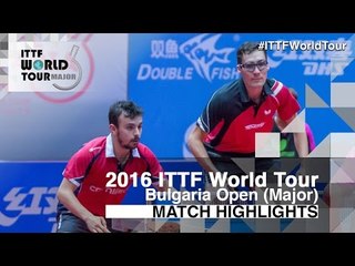 2016 Bulgaria Open Highlights: Adrien Mattenet/Thomas Le Breton vs Tsai Chun-Yu/Yang Tzu-Yi (Pre)