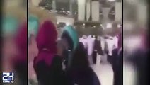 Turk TV Channel Reporter Proposed His fiancee in Mosque Harram