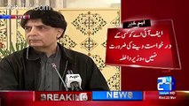 Social Media Is Not More Important Than Our Religion:- Chaudhry Nisar