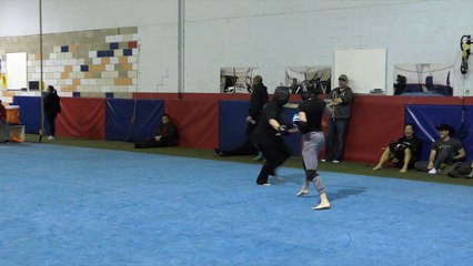 Julie vs Mel - Single Stick - Beat the Crap Out of Cancer VII - November 12 - 2016