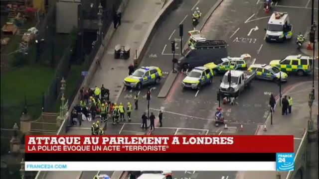 Attaque au Parlement à Londres : la police évoque un acte terroriste