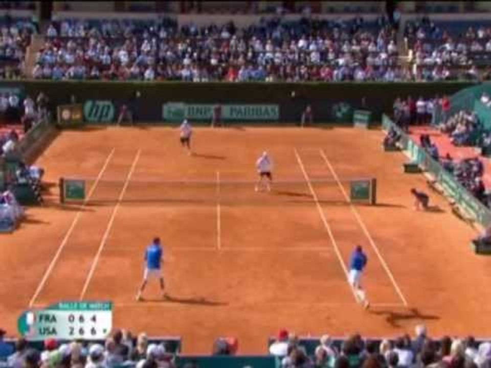 Davis Cup Highlights: Benneteau/Llodra v Bryan/Bryan