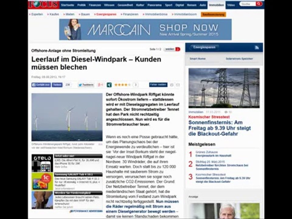 Der windkraftrad-schwindel!