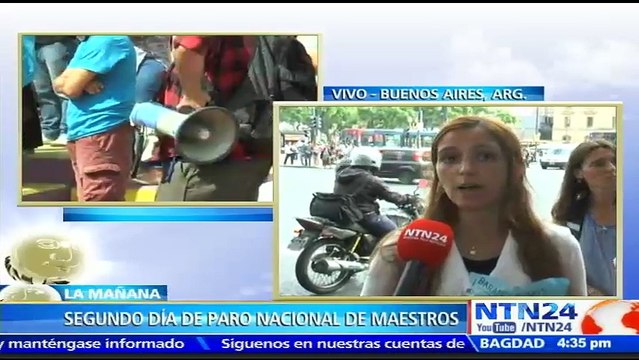 Maestros argentinos marchan este miércoles frente a la casa de Gobierno para exigir aumento salarial y mejoras laborales
