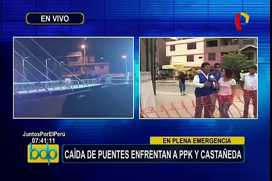 Puente Libertadores: realizan trabajos de reforzamiento de ribera del río Rímac
