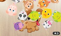 Kids Learning Animals Names & Sounds in English | Animals Puzzle Games for Kids