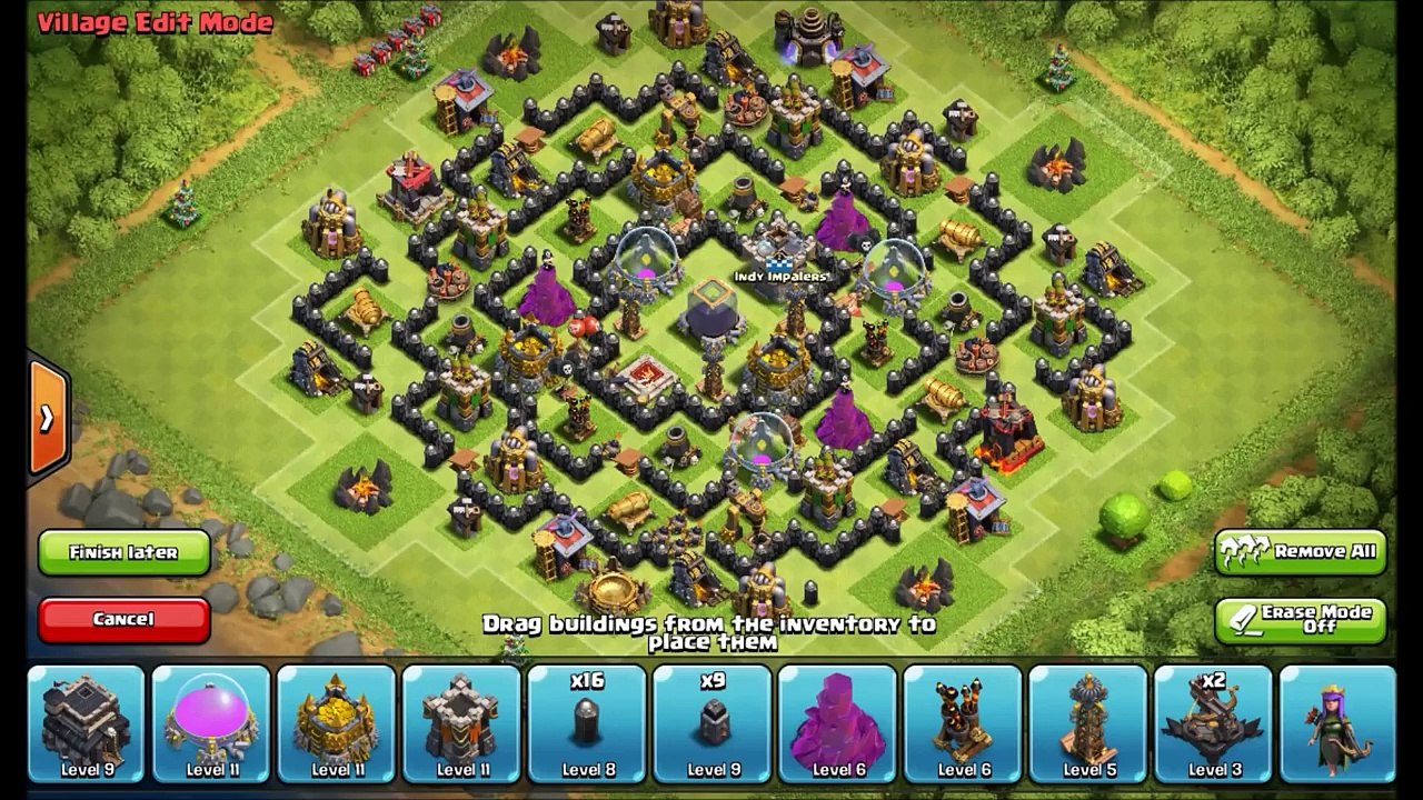 4. андроид База кланы столкновение сос Защита дизайн г г г г зал макет из город th4 ● ● th4