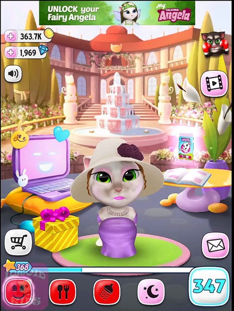 ⁣Мой Говоря Анджела Игры уровень Прекрасно макияж Лучший Игры для Дети