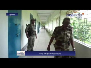 Nellithoppu by election: Election officials inspects counting centre  - Oneindia Tamil
