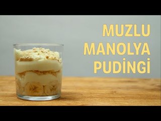 Muzlu Manolya Puding Tarifi