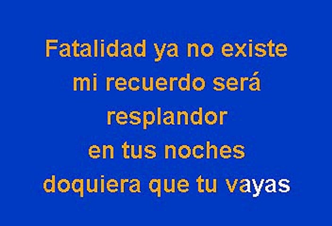 Los Panchos - Siete Notas De Amor (Karaoke)