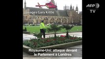 Londres : un policier poignardé devant le Parlement