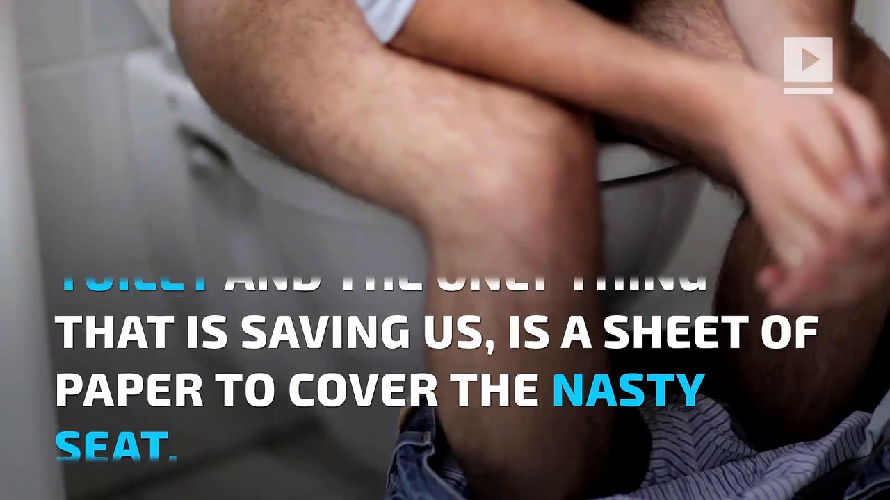 The truth about toilet seat covers on public toilets