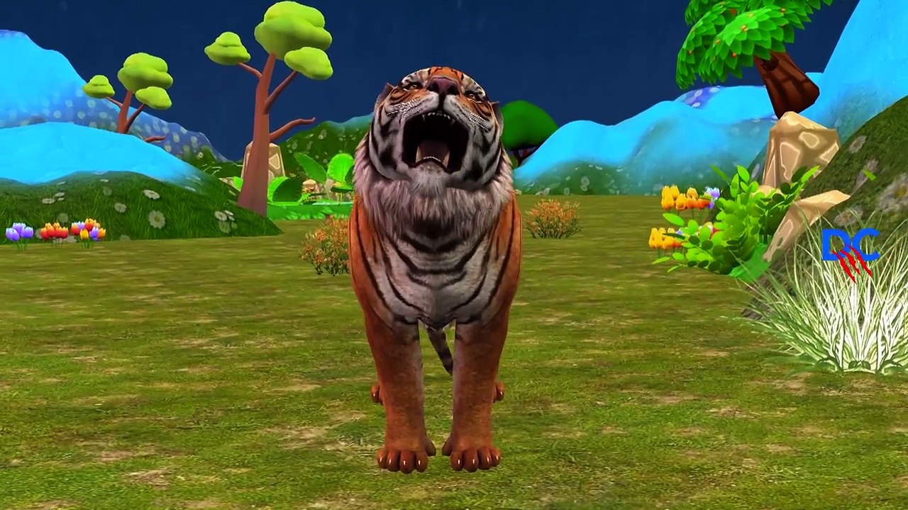 Colors Dinosaurs Vs Animals Finger Family Nursery Rhymes Dinosaurs Gorilla Lion Tiger Shar