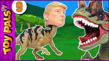 TRUMPOSAURUS Dinosaurs Revenge Jurassic Park World Toys Dinosaur Toy Kids Videos 9-gQ