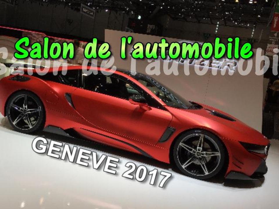 Car Crash HD || Salon de l'automobile à Genève 2017