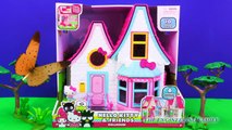 HELLO KITTY Dollhouse Decorated by Minnie Mouse   Shimmer and Shine   PJ Masks New Toys Video-CfF-zdAhF