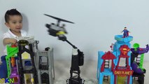 Epic Batman Superman Fight Super Hero Flight City Playset Unboxing With Ckn Toys-6qasm