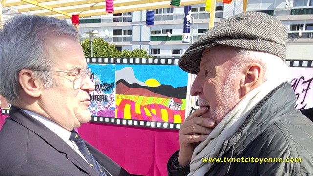 Louis Besson et Michel Dantin parlent de Chambéry le haut